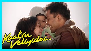 Kaatru Veliyidai Tamil Movie  Karthi meets Aditi atlast  Karthi  Aditi Rao Hydari [upl. by Bencion]