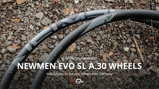 Ride Along Review Newmen Evolution SL A30 Wheels [upl. by Hairim]