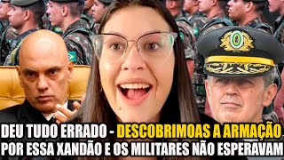 BÁRBARA ‘TE ATUALIZEI’ MOSTRA VÍDEO QUE DESTR0I ARM4ÇÃO DE MORAES E MILITARES CONTRA BOLSONARO [upl. by Arihsak]