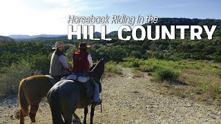 Horseback Riding the Hill Country State Natural Area Bandera TX So Cool [upl. by Tarrel860]