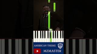 How to play American Theme in Sid Meiers Civilization VI EASY tutorial synthesia civilization6 [upl. by Underwood]