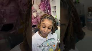 viral shorts hairstyle hair locs atlanta hairstylist eastpoint collegepark lifestyle life [upl. by Romeu]