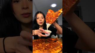 Cheesy Pizza Mukbang 🍕 [upl. by Bonnell]