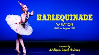 quotHarlequinadequot Ballet Variation  Kinley Cunningham [upl. by Dore]