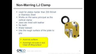 Safety Webinar How To Use Plate Clamps Safely [upl. by Cathi483]