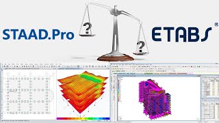 STAAD Pro amp ETABS  Which one is Better for Structure Analysis [upl. by Breban745]