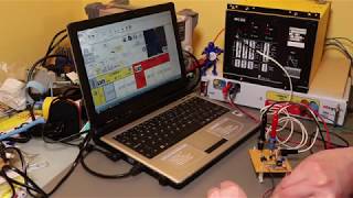 MCGG Overcurrent Relay Pickup Test Demonstration [upl. by Htinek]