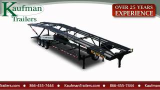 Kaufman Car Trailers  Is A Wedge Car Trailer The Right Fit For You [upl. by Rosaline]