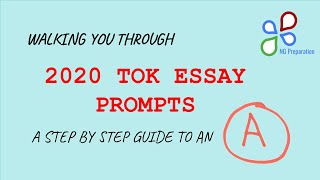 202021 TOK ESSAY PROMPTS EXPLAINED WITH OUTLINE [upl. by Tarsus]