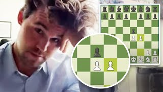 Magnus Carlsen Plays KINGS GAMBIT and SPENDS ONLY 1 MINUTE to BEAT Grandmaster Le in Blitz Game [upl. by Nilac483]