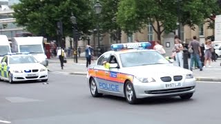 Metropolitan Police SEG  West Midlands Police Escorting Prisoner [upl. by Earahc55]