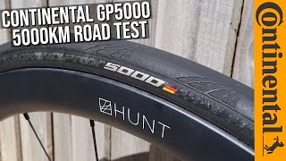 Continental Grand Prix 5000 Clincher Tyres 5000km Long Term Review [upl. by Niggem]