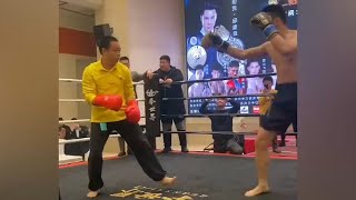 4 Months MMA Training vs Tai Chi Master [upl. by Schnabel]