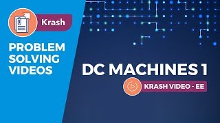 DC Machines 1 Electrical Machines  Krash  Problem Solving Video  GATE EE [upl. by Schaumberger136]