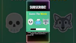 Can You Guess The Movie By Emoji In 5 Seconds🎬🍿 movie emoji guess shorts [upl. by Alyss]