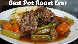 The Ultimate Pot Roast Recipe  Juicy Tender and Delicious Holiday Pot Roast [upl. by Annaerdna]