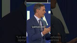 Pedro Sánchez en la cumbre de la OTAN quotNo tenemos dobles raserosquot  EL PAÍS [upl. by Krock214]