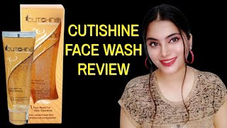 Cutishine face wash review  cutishine face wash side effects  Cutishine tablet review  AHAGLOW [upl. by Anaehs]