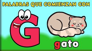 Palabras con G  Words That Start with G [upl. by Ahseiyt796]