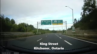 Kitchener Ontario Drive from Sportsworld Crossing to Ottawa Lackner Centre Sept 2824 [upl. by Audly637]