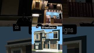 😍 HOUSE ELEVATION 3dvasal  housedesign [upl. by Lacefield]