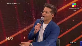 Puntaje perfecto para el adagio de Maxi de la Cruz con Valeria Lynch en el Bailnado 2023 [upl. by Roselani881]