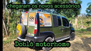 chegaram os novos acessórios da Doblo motorhomecom muitas dicas que valem ouro a Doblo mais linda [upl. by Atcliffe]