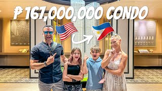 Americans Tour BGC Condo With 3M Price Tag Cost of Living in Metro Manila Philippines [upl. by Lonna]