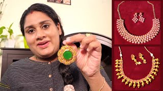 ഇതാണ് എന്റെ ഒരു കുട്ട ആഭരണകളക്ഷൻ  My Gold Jewelry Collection  Dimple Rose [upl. by Chiquita]