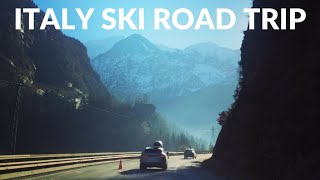 ROAD TRIP SKIING IN COURMAYEUR  VLOG 04 [upl. by Hales]