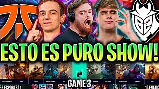 ESTA SERIE ES PURO SHOW🔥MUY ÉPICO  FNC vs G2 Game 3 FINAL LEC GRAND FINALS 2024 ESPAÑOL [upl. by Gruchot]