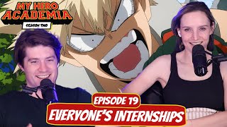 Class 1A Internships  My Hero Academia Season 2 Reaction  Ep 19 quotEverybody’s Internships” [upl. by Cayser]