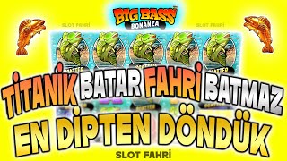 SLOT OYUNLARI  BİG BASS BONANZA KÜÇÜK KASA  30 KURUŞTAN DÖNDÜK HASANI DONSUZ BIRAKTIK BİG WİN [upl. by Acinomaj]