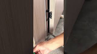 Installation process of hinges for wooden door [upl. by Solly276]