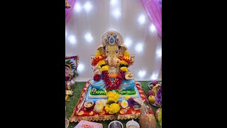 Gajanana Gajanana  Ganpati Bappa Morya  Marathi Song  Bappa Che Aagaman  Ganesha ustav 2024 [upl. by Lotsirhc935]