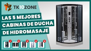 Las 5 mejores cabinas de ducha de hidromasaje [upl. by Eceinhoj]