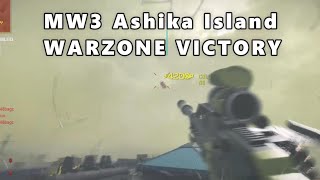 The POOLY  PULEMYOT has INSANE RANGE MW3 Ashika Island WARZONE VICTORY [upl. by Myrle]