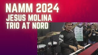 JESUS MOLINA TRIO NAMM 2024 [upl. by Aicirtel]