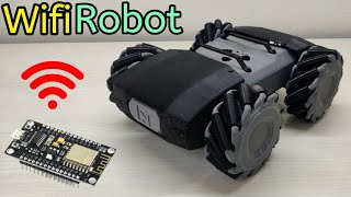 Arduino Mecanum Wheel Robot Car  App and code FREE included [upl. by Aynotal]