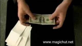 How to make money appear Learn an EZ MONEY Magic trick [upl. by Spillar]