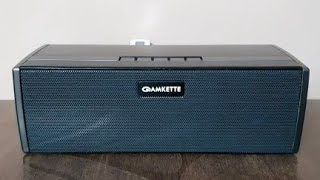 Amkette Boomer FX Bass Boosted  Portable BT Speaker  Use Headset For Best Audio Experience [upl. by Nemsaj]