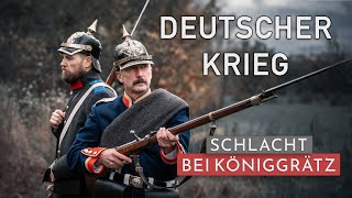 Preußischer Soldat mit Zündnadelgewehr  Königgrätz 1866 [upl. by Herrod674]