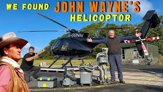 John Waynes Secret Helicopter EXPOSED [upl. by Amyaj]