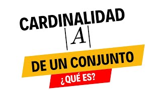 ¿Qué es la Cardinalidad Explicación Fácil y Rápida 📏🐒 [upl. by Esilrahc80]