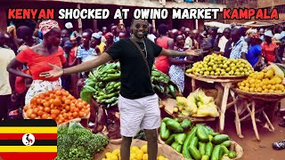 Lost in East Africas BIGGEST STREET MARKET Owino Market  Kampala Uganda [upl. by Kunin]