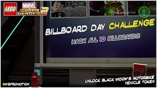 Lego Marvel Superheroes 2 Billboard Day Challenge  HTG [upl. by Ityak782]