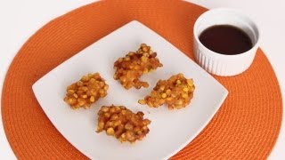 Corn Fritters Recipe  Laura Vitale  Laura in the Kitchen Episode 603 [upl. by Ahtennek]