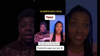 A IMPORTÂNCIA DE SABER A SUA CLASSIFICAÇÃO VOCAL 🎙️🔥tecnicavocal tecnicavocal shorts [upl. by Ardnoik]