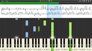 Richard Clayderman  Romeo amp Juliet  Piano tutorial and cover Sheets  MIDI [upl. by Heida954]