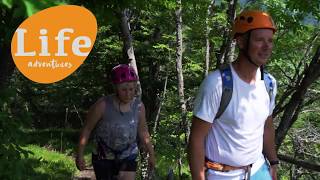 Via Ferrata Climb near Bled Slovenian Alps by LIFE Adventures [upl. by Richers]